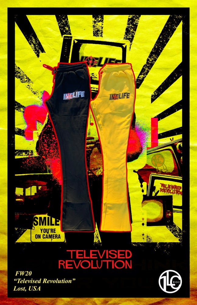 1neLife “TR” Stacked joggers